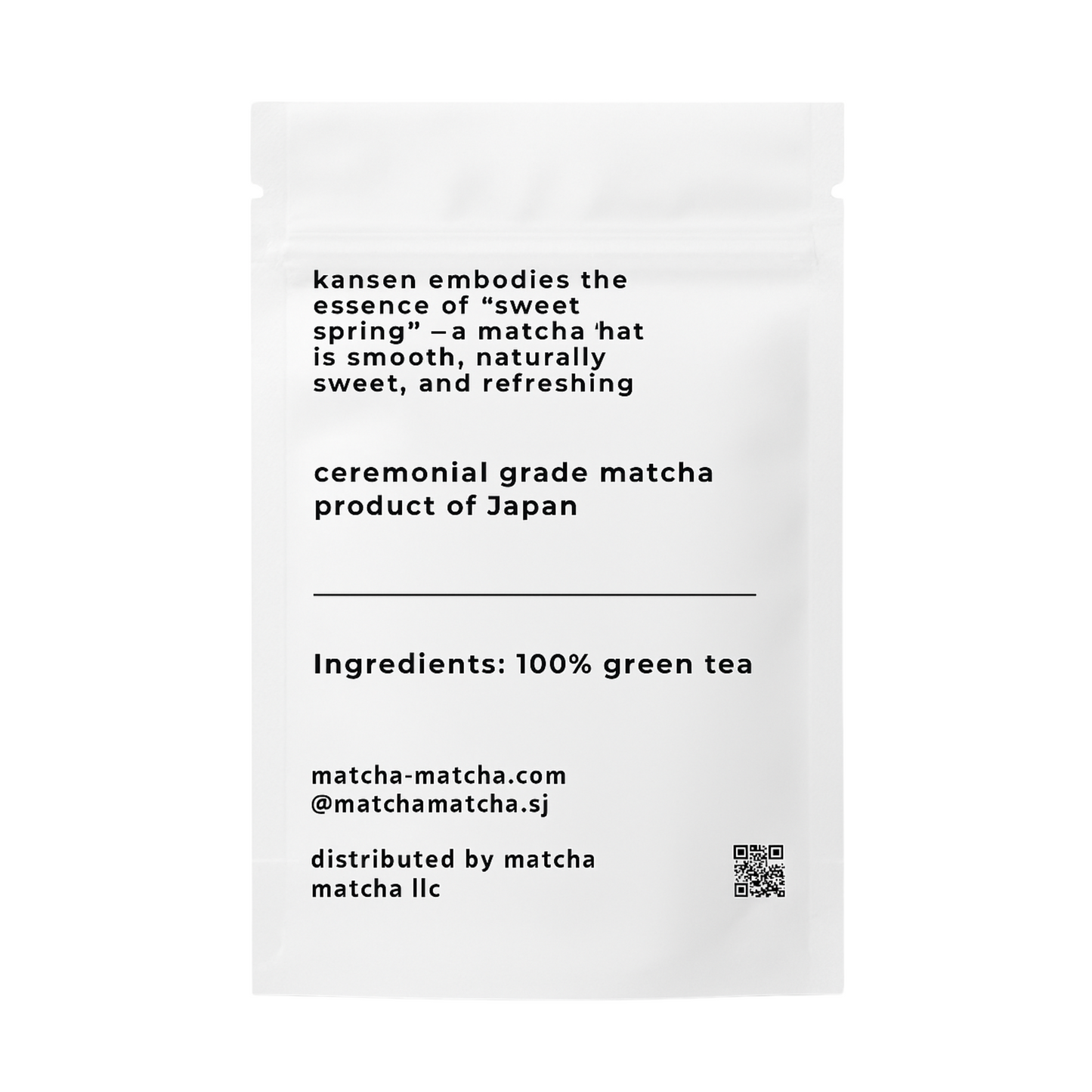KANSEN CEREMONIAL MATCHA 50G BAG
